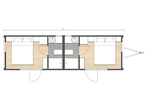Mo.2 850T Tiny House | Mooble House | Mobilný dom | Kormidlovňa